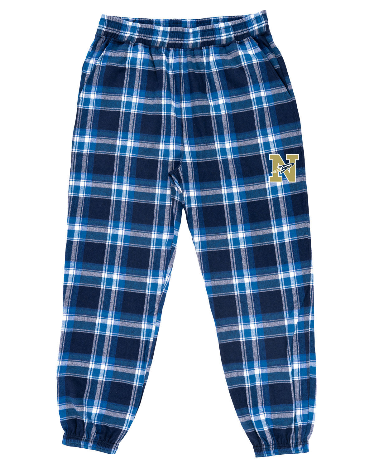 Flannel track online pants