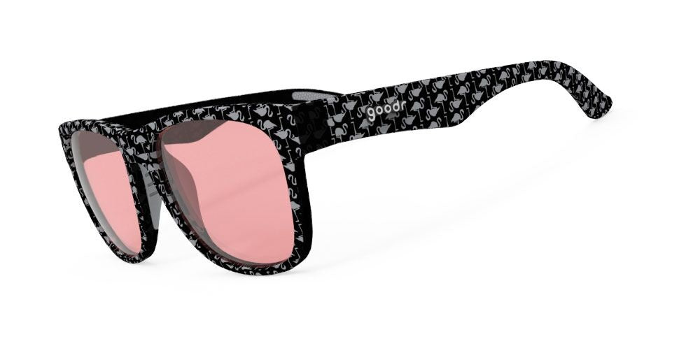 Goodr "You Say Bogey, I Say Flamingo" Sunglasses (FBFB-FGO-RS1-RF)
