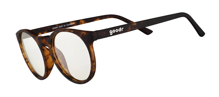 Goodr "Insert Coin to Continue" Sunglasses (CG-TR-CL1-BLB)