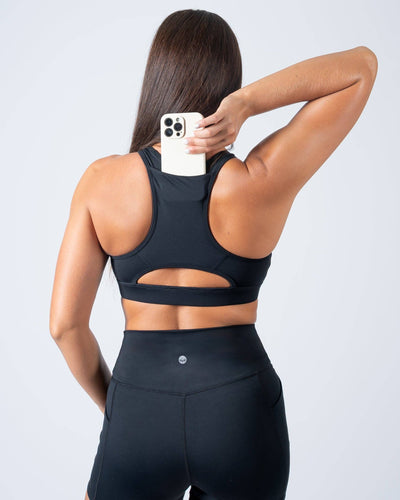 Senita Athletics Lux Sarah Sports Bra - Black