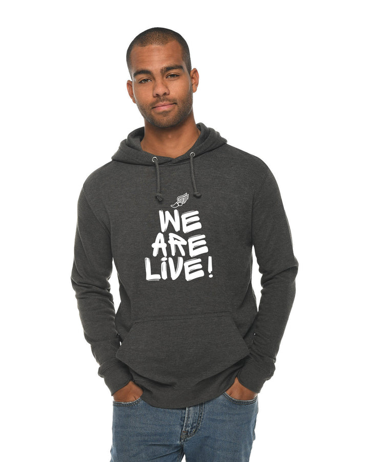 Coach H "We are Live" Unisex French Terry Pullover Hoodies (LS14001)