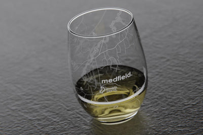 Copa de vino sin tallo "Medfield Map" de Well Told (50022) 