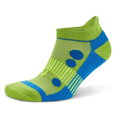 Calcetines para niños Hidden Cool de Balega, color lima y turquesa (1650-0134) 