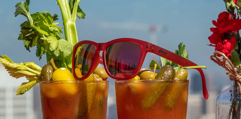 Goodr "Phoenix at a Bloody Mary Bar" Sunglasses (OG-RD-RS1)