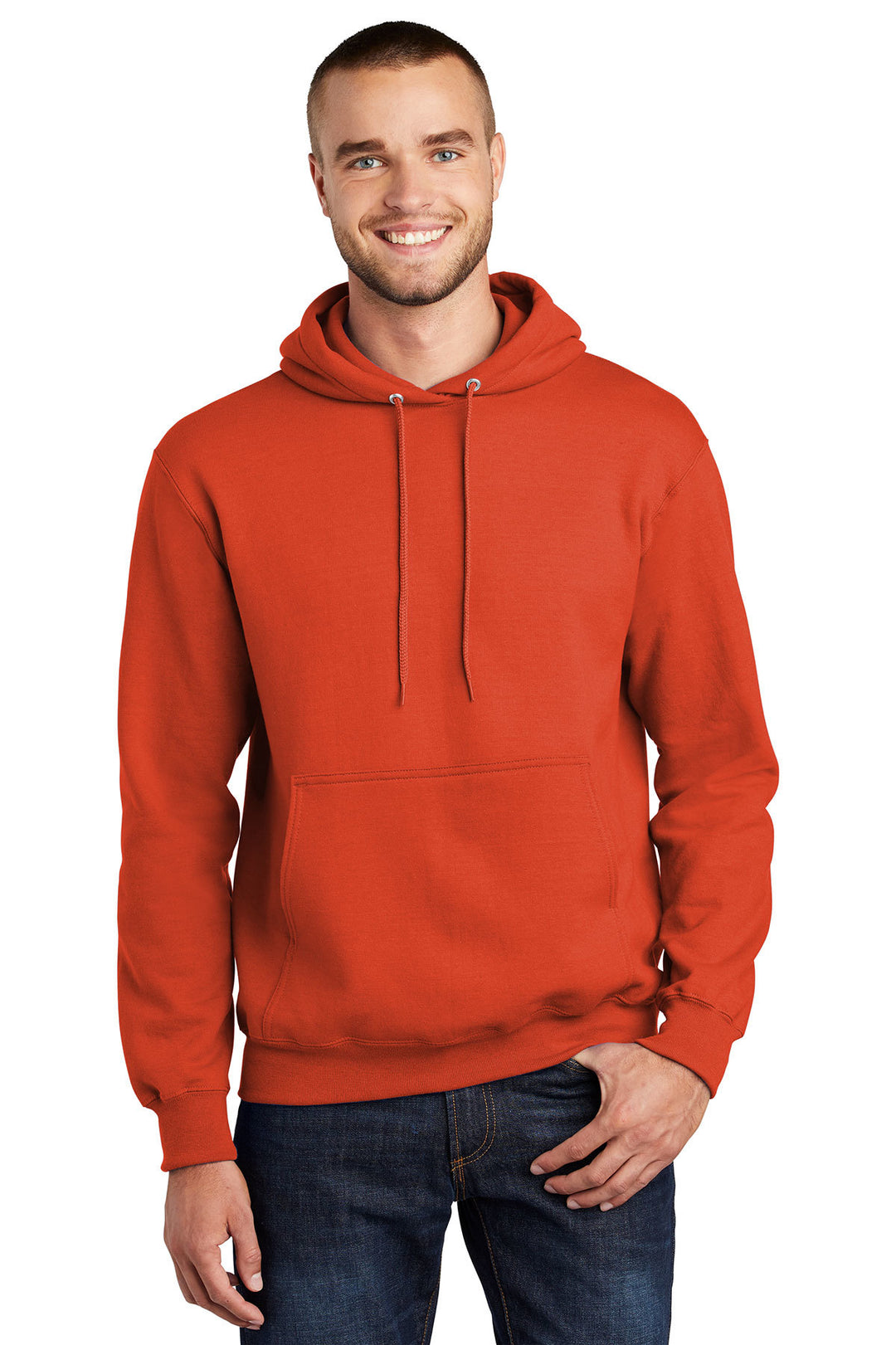 Unisex Essential Fleece Pullover Hooded Sweatshirt (PC90H)