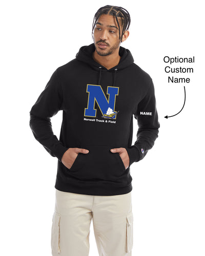 Sudadera con capucha unisex de Norwell Track & Field (S700)