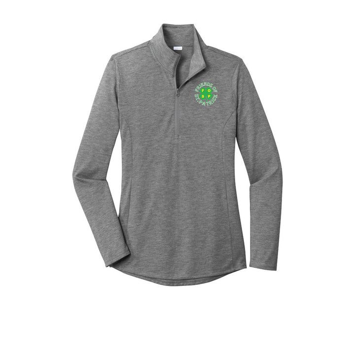 Friends of St. Patrick Tri-Blend Wicking 1/4-Zip Pullover(LST407)