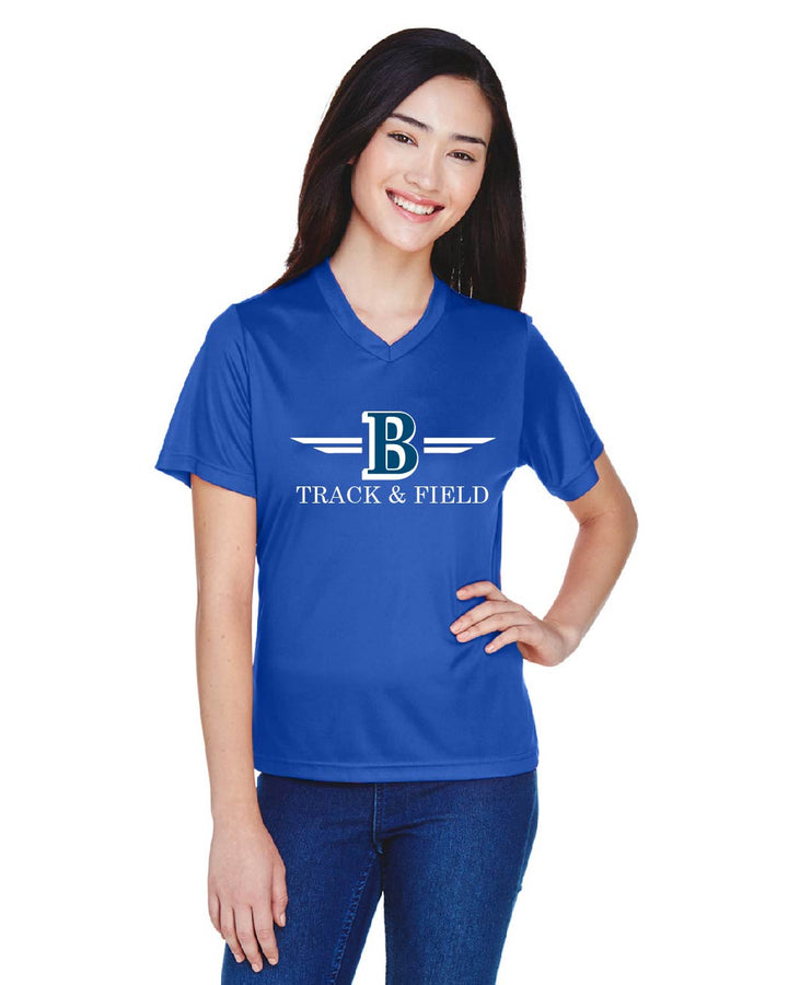 Camiseta de atletismo de Bromfield para mujer (TT11W) 